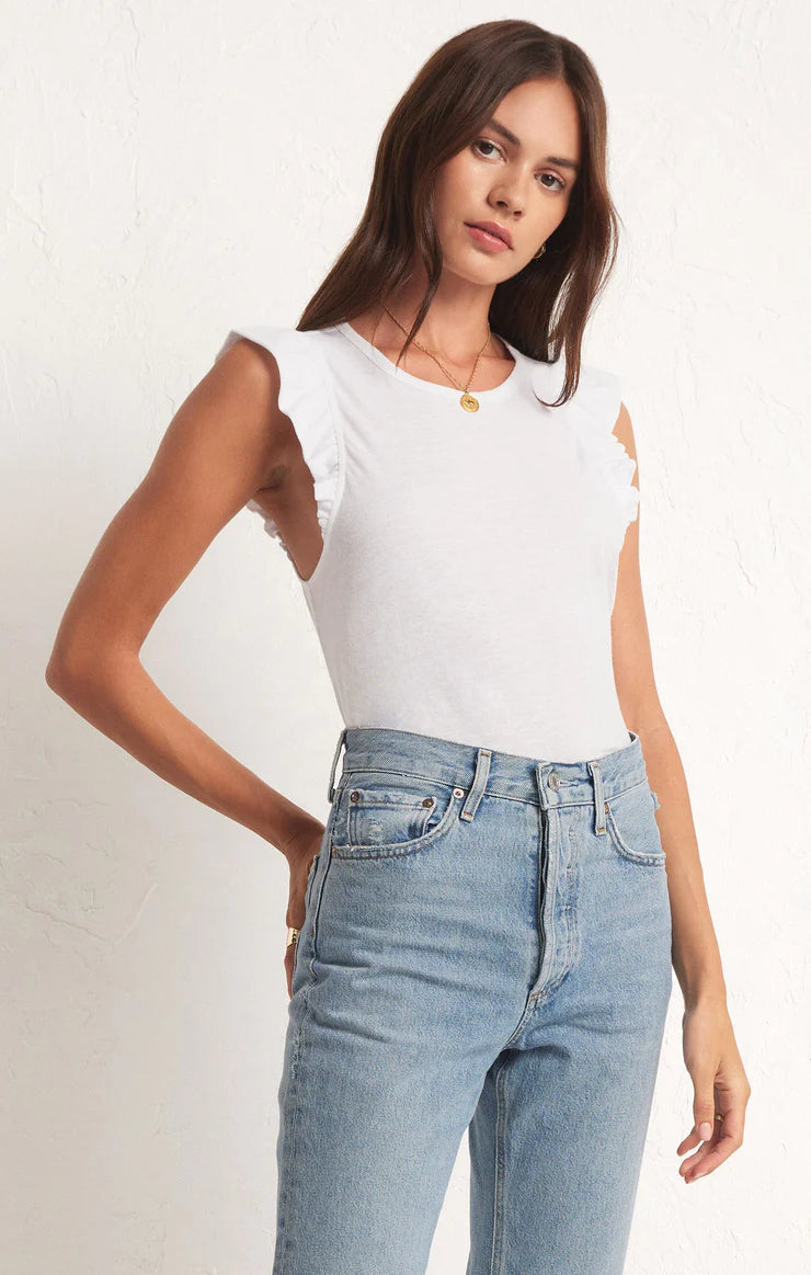Marielle Flutter Sleeve Tank Marielle Flutter Sleeve Tank