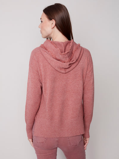 Charlie B Top - Hoodie Sweater - Cinnamon - LARGE