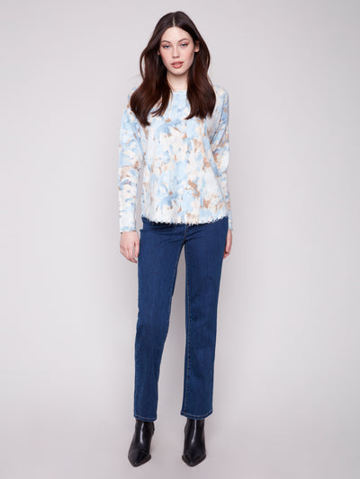 Charlie B Top - Reversible Sweater - Vapor Print