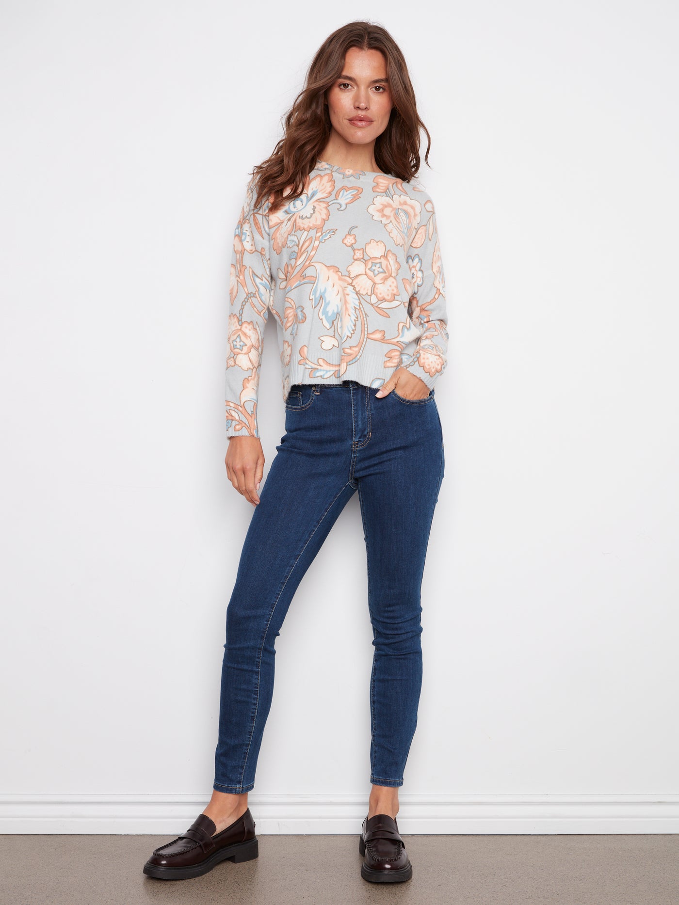 Charlie B Top - Printed Knit - Baroque