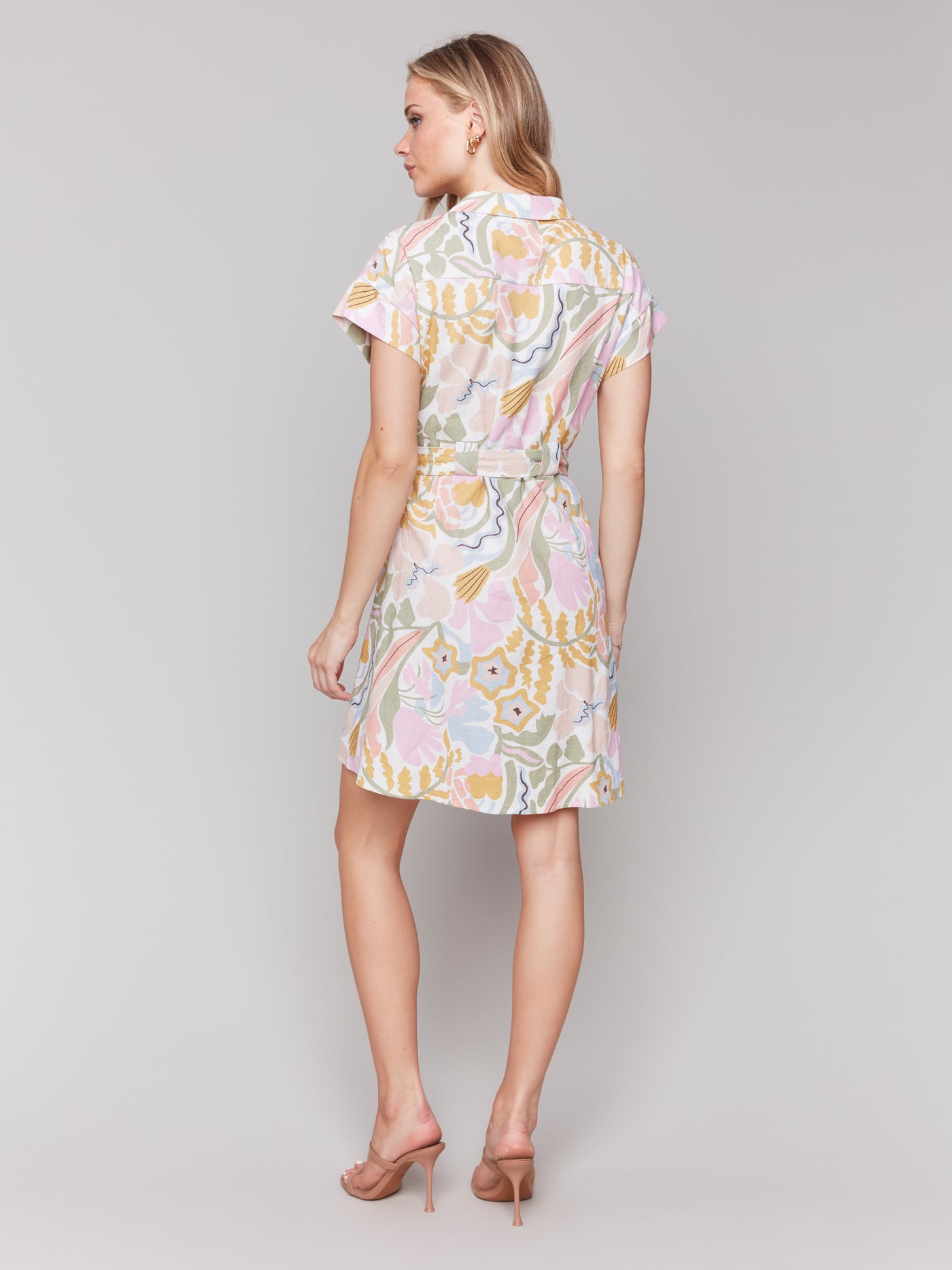 Charlie B Dress - Button Front - Pastel