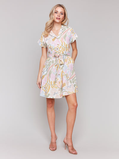 Charlie B Dress - Button Front - Pastel