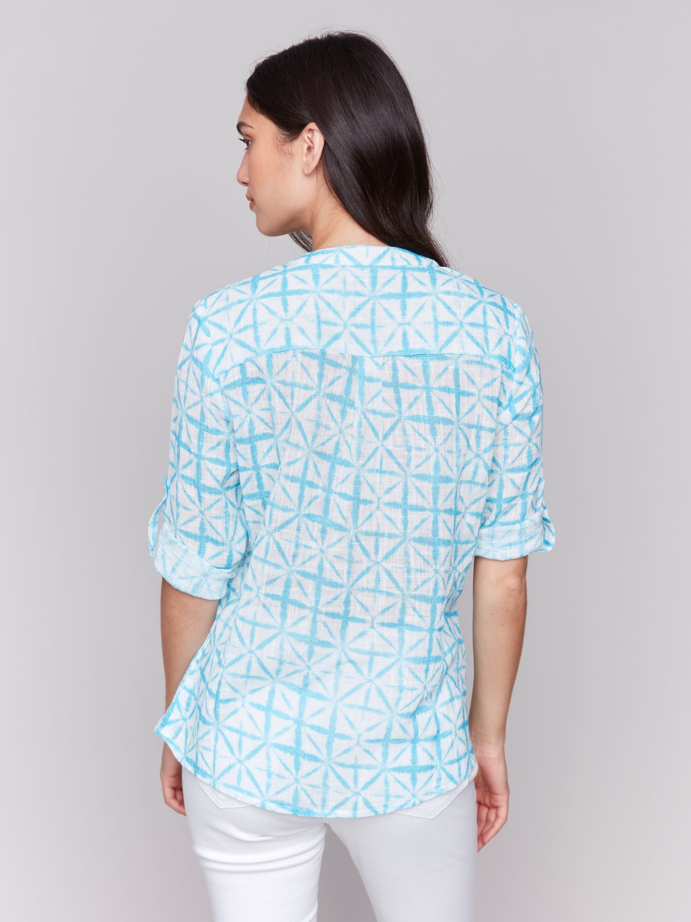 Charlie B Top - Lightweight Blouse - Lagoon