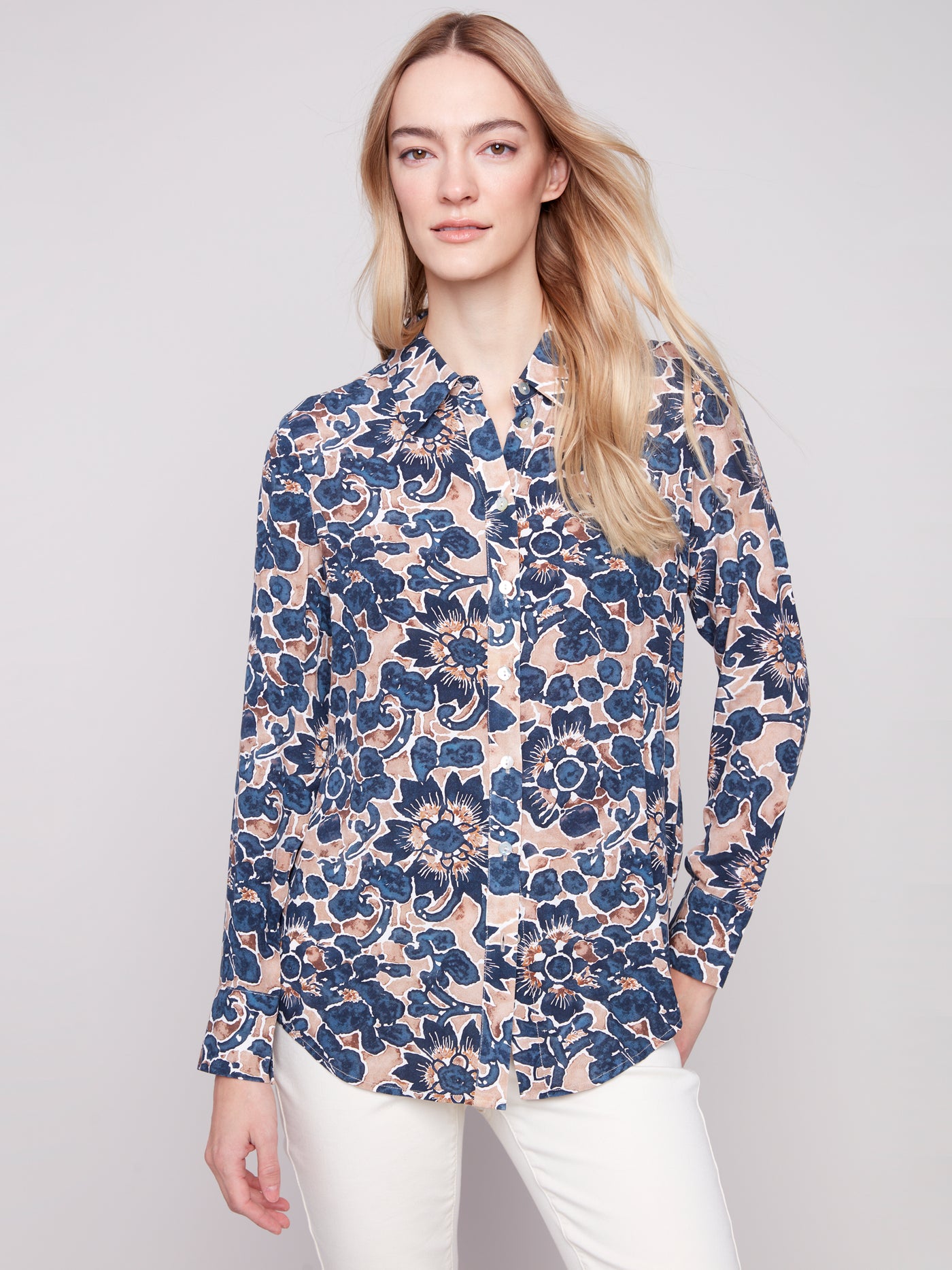 Charlie B Top - Print Shirt - Cavalo