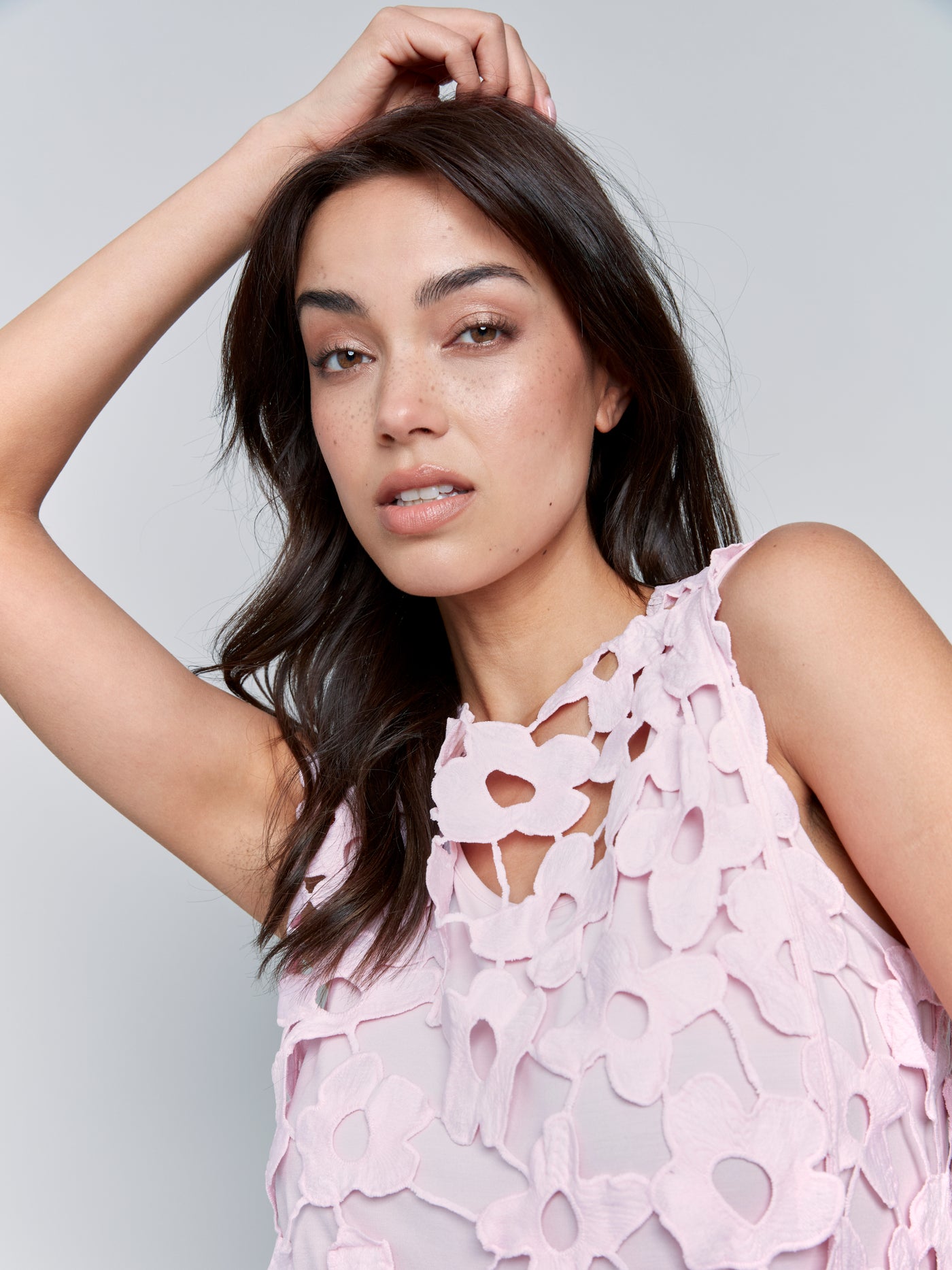 Charlie B Top - Crochet Crew - Petal