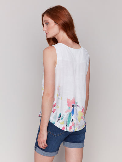 Charlie B Top - Print Tank - Dream