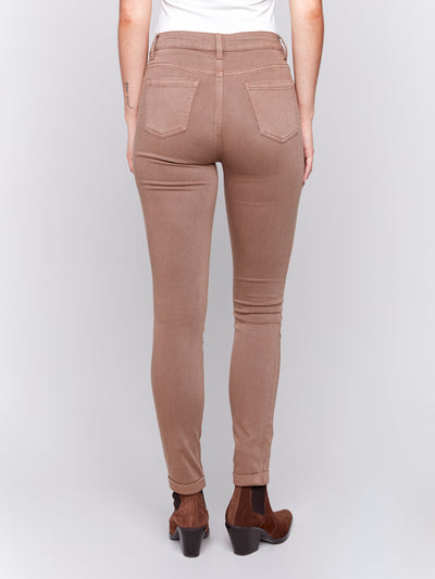 Charlie B Pant - Twill Jeans - Truffle