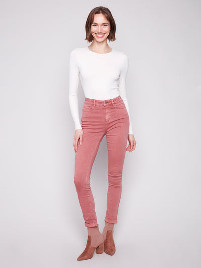 Charlie B Pant - Cuff Jean - Primrose