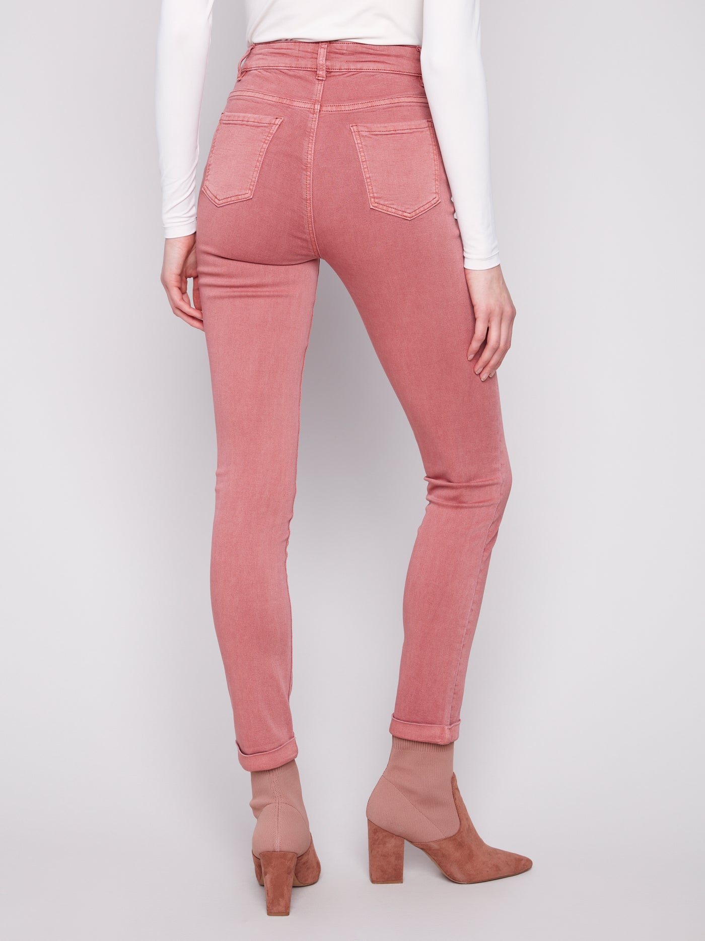 Charlie B Pant - Cuff Jean - Primrose