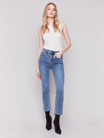 Charlie B Jean - Bootcut Stretch - Medium Blue