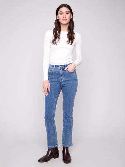 Charlie B Jean - Bootcut Stretch - Blue