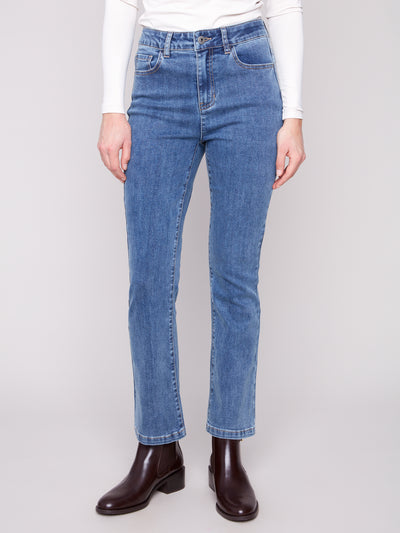 Charlie B Jean - Bootcut Stretch - Blue