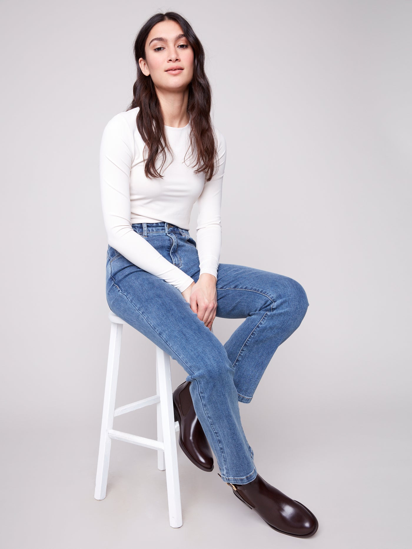 Charlie B Jean - Bootcut Stretch - Blue