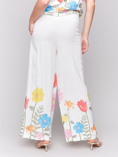 Charlie B Pant - Pull On Print - Summer