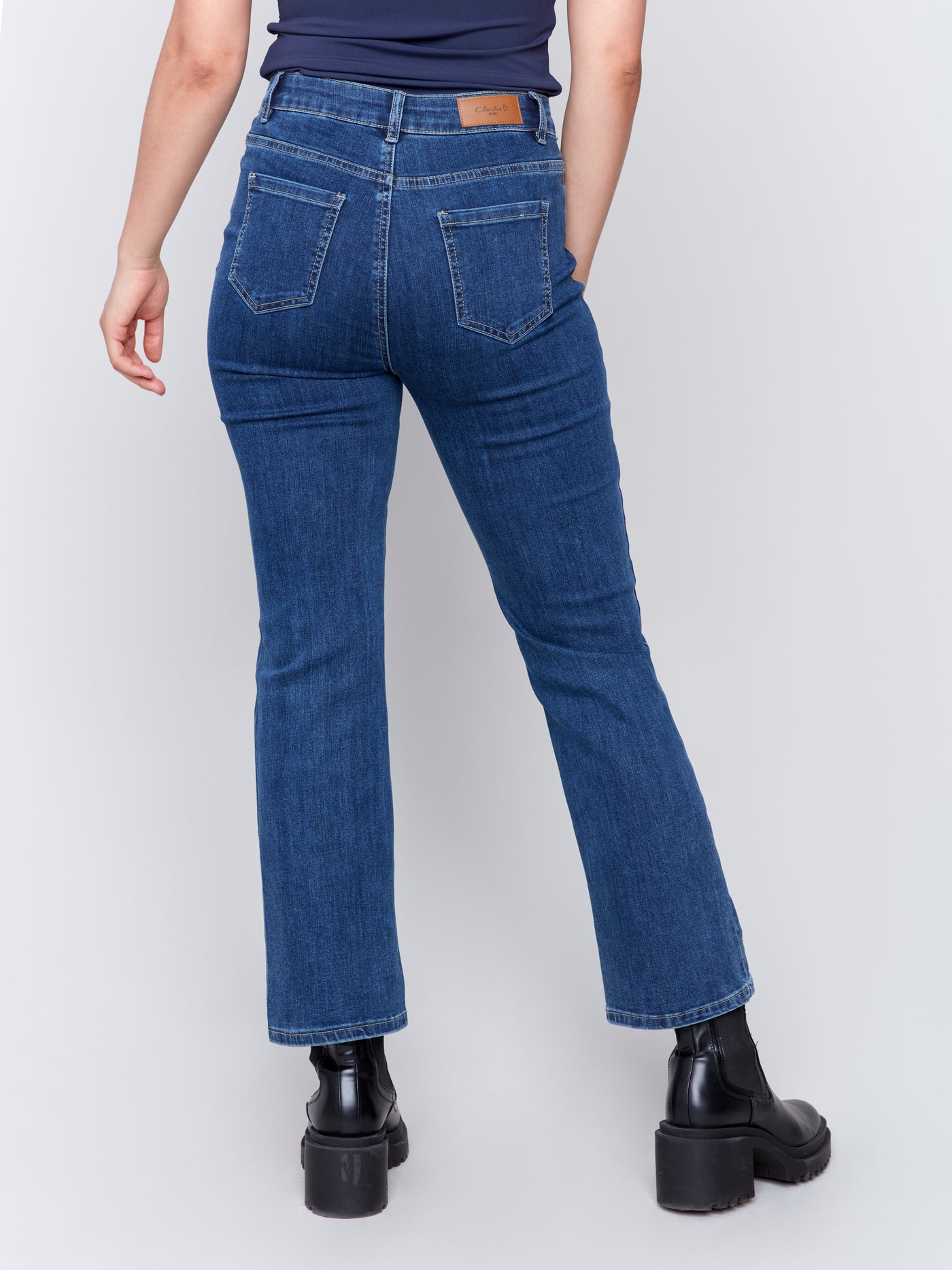 Charlie B Jean - Straight Leg Patch - Indigo