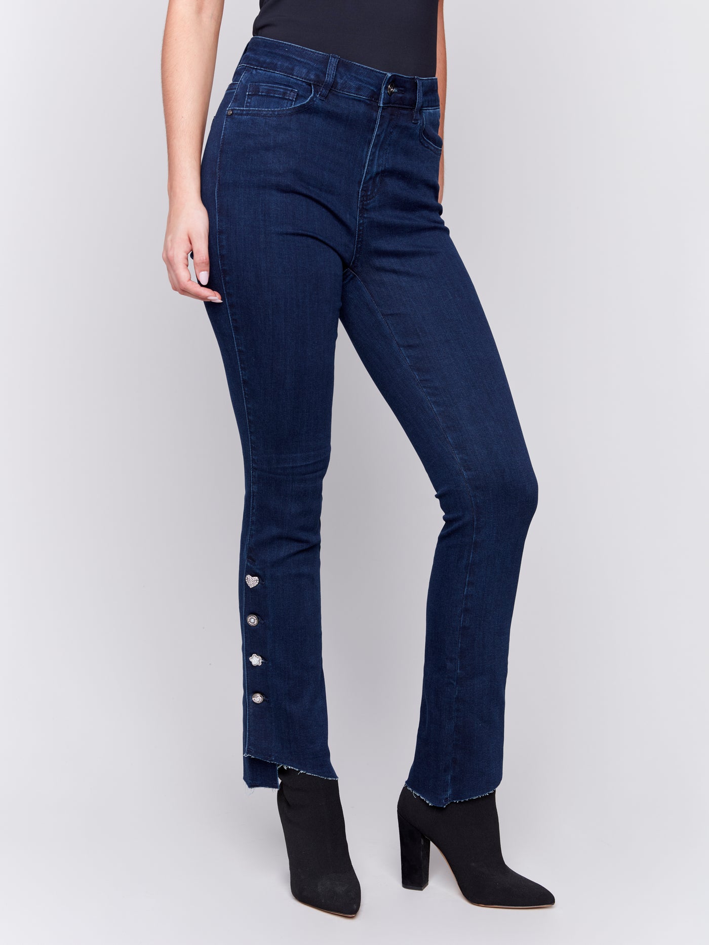 Charlie B Jean - Bootcut Bling - Blue Black