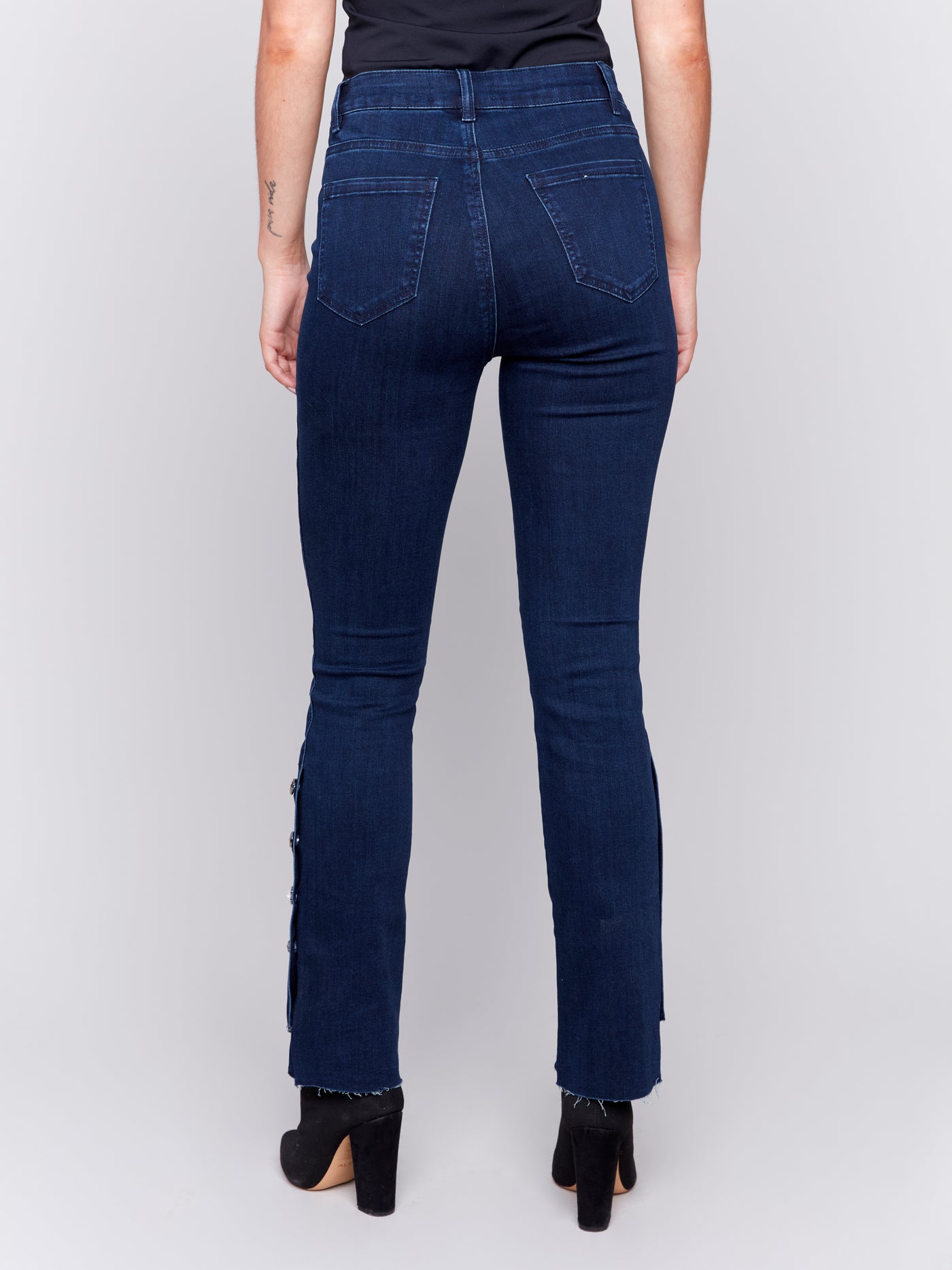 Charlie B Jean - Bootcut Bling - Blue Black