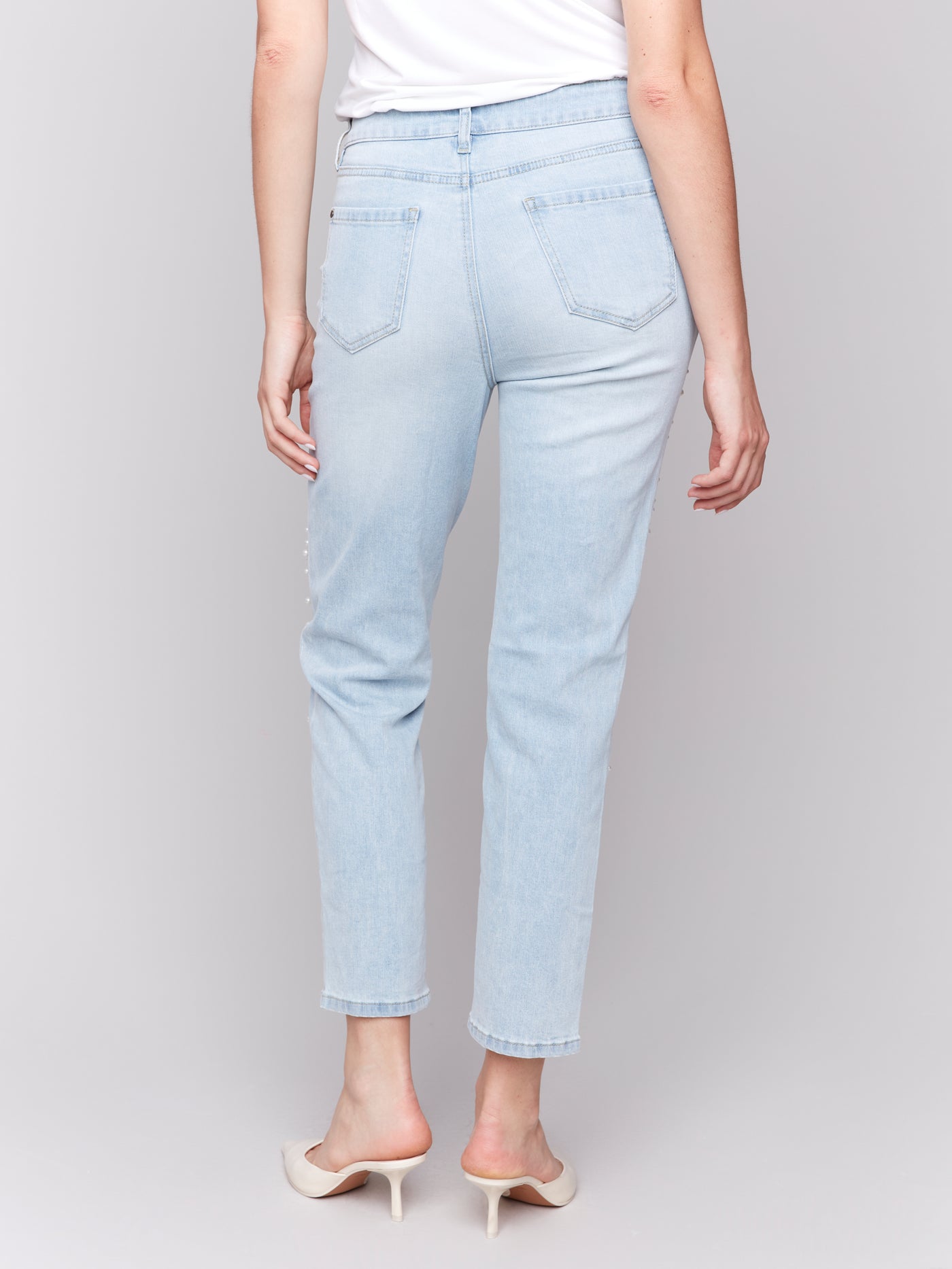 Charlie B Jean - Denim + Pearl - Blue