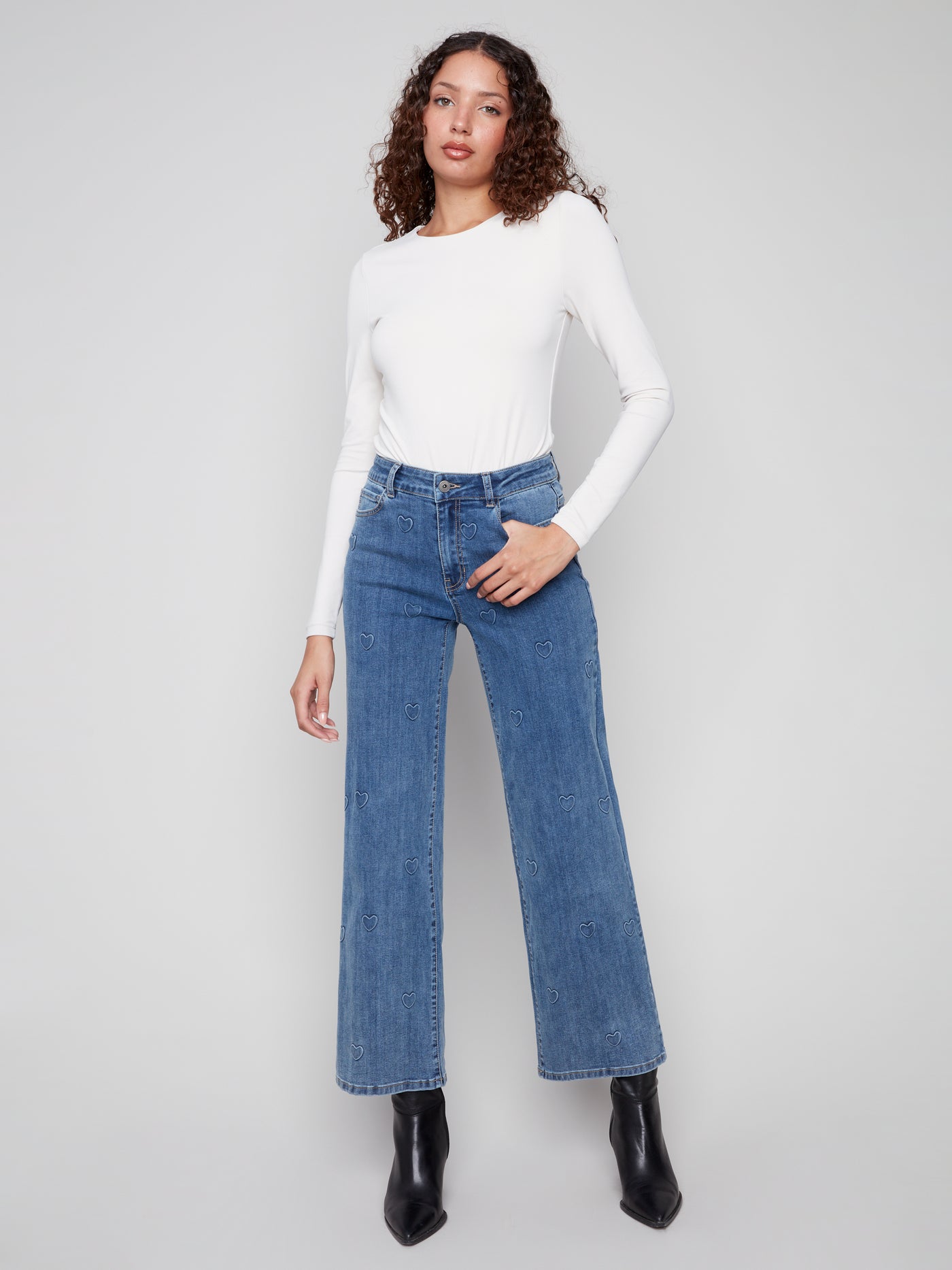 Charlie B Jean - Chloe Wide Leg - Denim