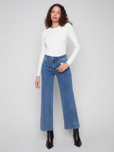 Charlie B Jean - Chloe Wide Leg - Denim