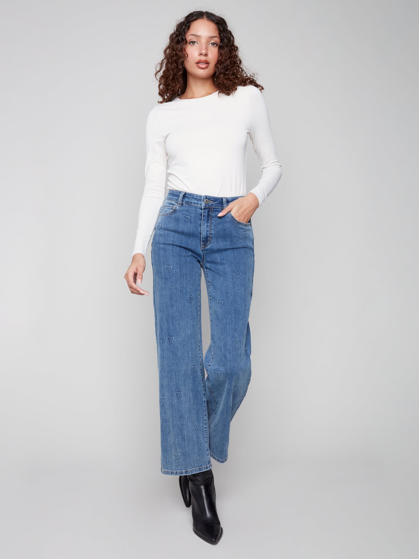 Charlie B Jean - Chloe Wide Leg - Denim