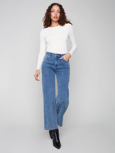 Charlie B Jean - Chloe Wide Leg - Denim