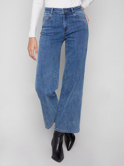 Charlie B Jean - Chloe Wide Leg - Denim