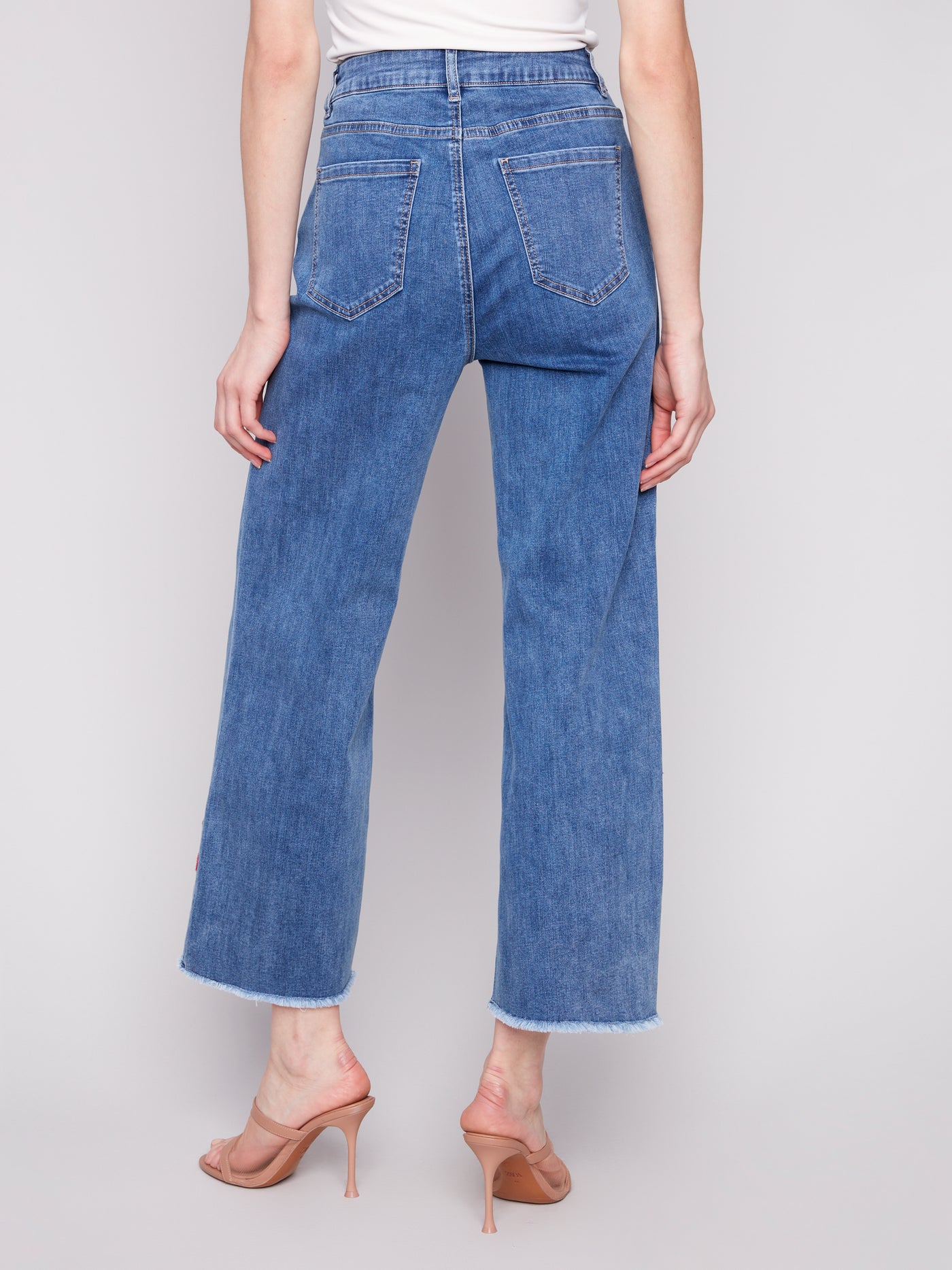 Charlie B Jean - Wide Leg Floral - Blue