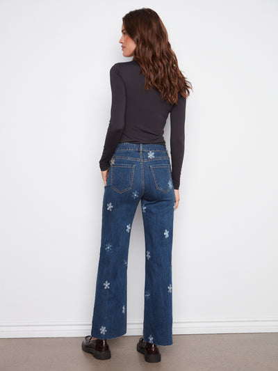 Charlie B Jean - Floral Patch - Indigo