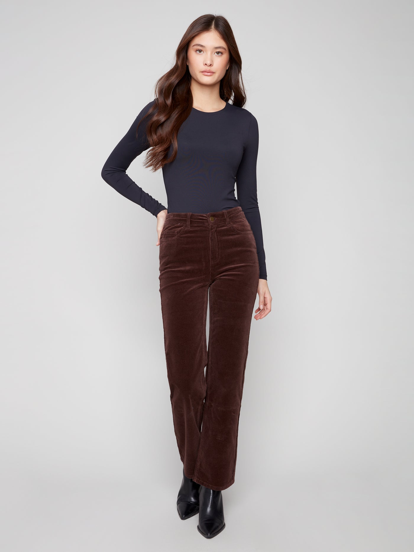 Charlie B Jean - 5-Pocket Corduroy - Mocha