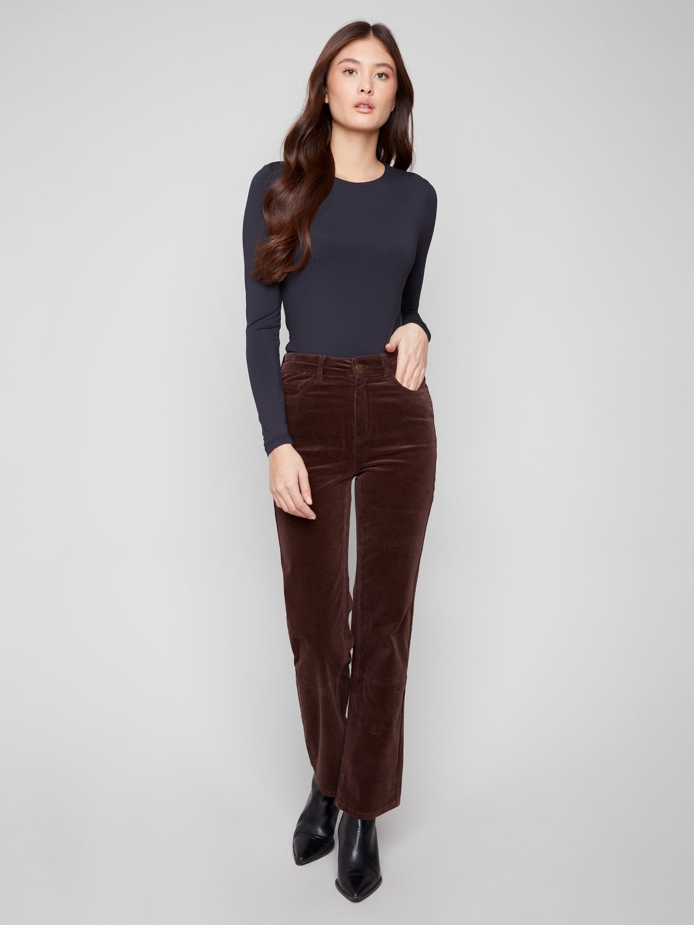Charlie B Jean - 5-Pocket Corduroy - Mocha