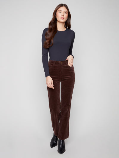 Charlie B Jean - 5-Pocket Corduroy - Mocha