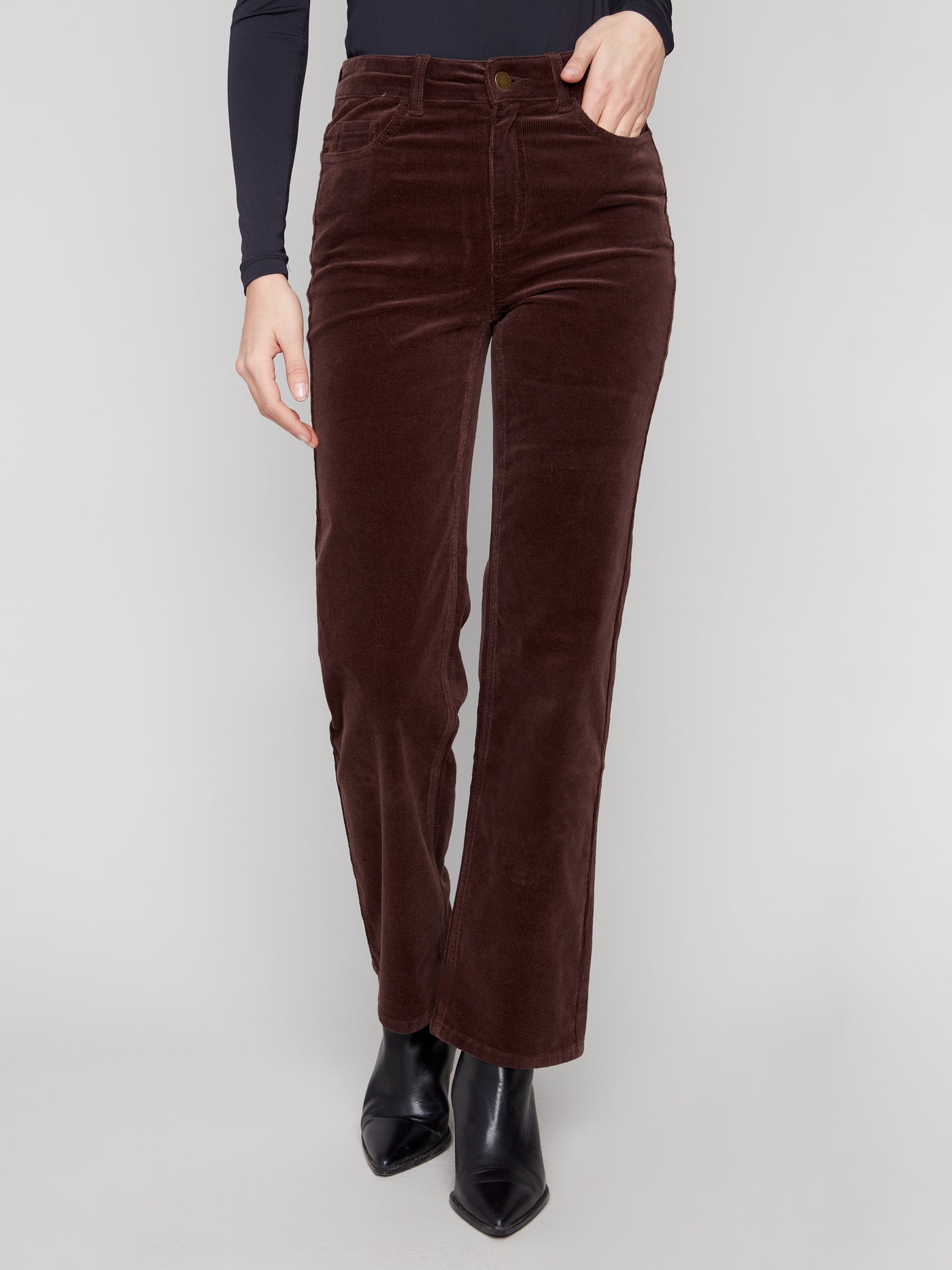 Charlie B Jean - 5-Pocket Corduroy - Mocha