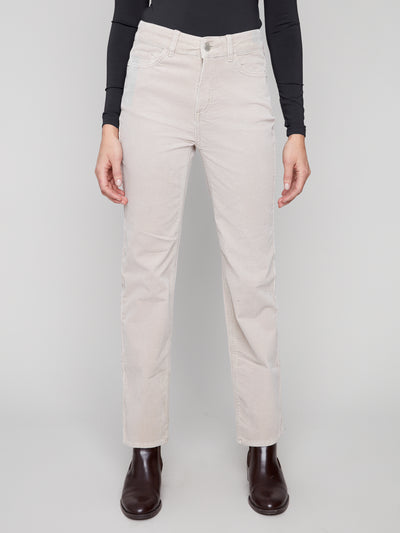 Charlie B Jean - 5-Pocket Cord - Oat