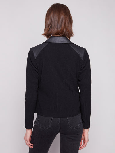 Charlie B Jacket - Moto Style - Black