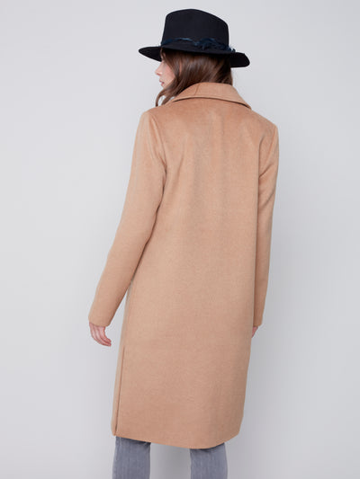 Charlie B Coat - Tailored - Truffle