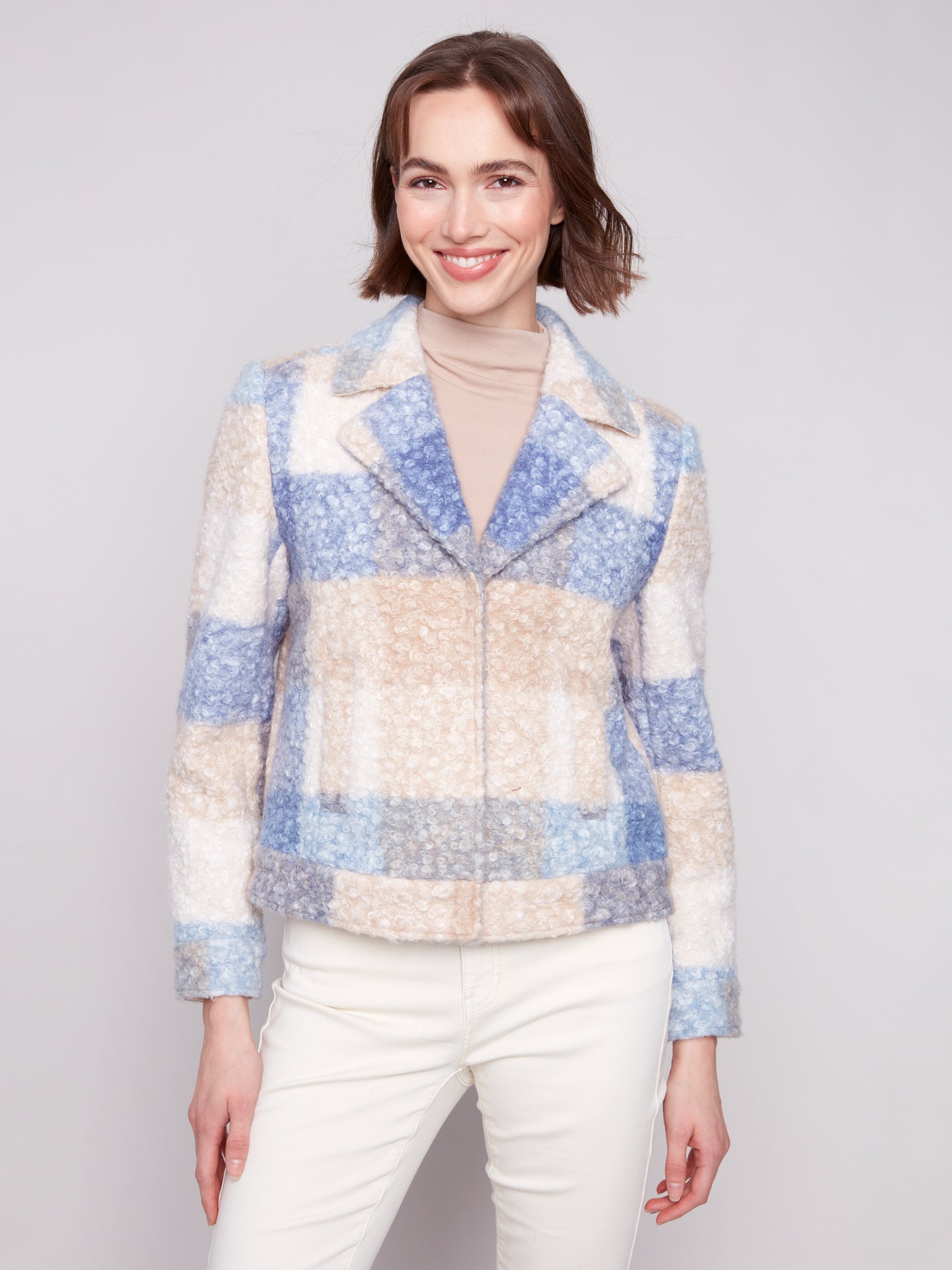 Charlie B Jacket - Boucle Moto - Oxford