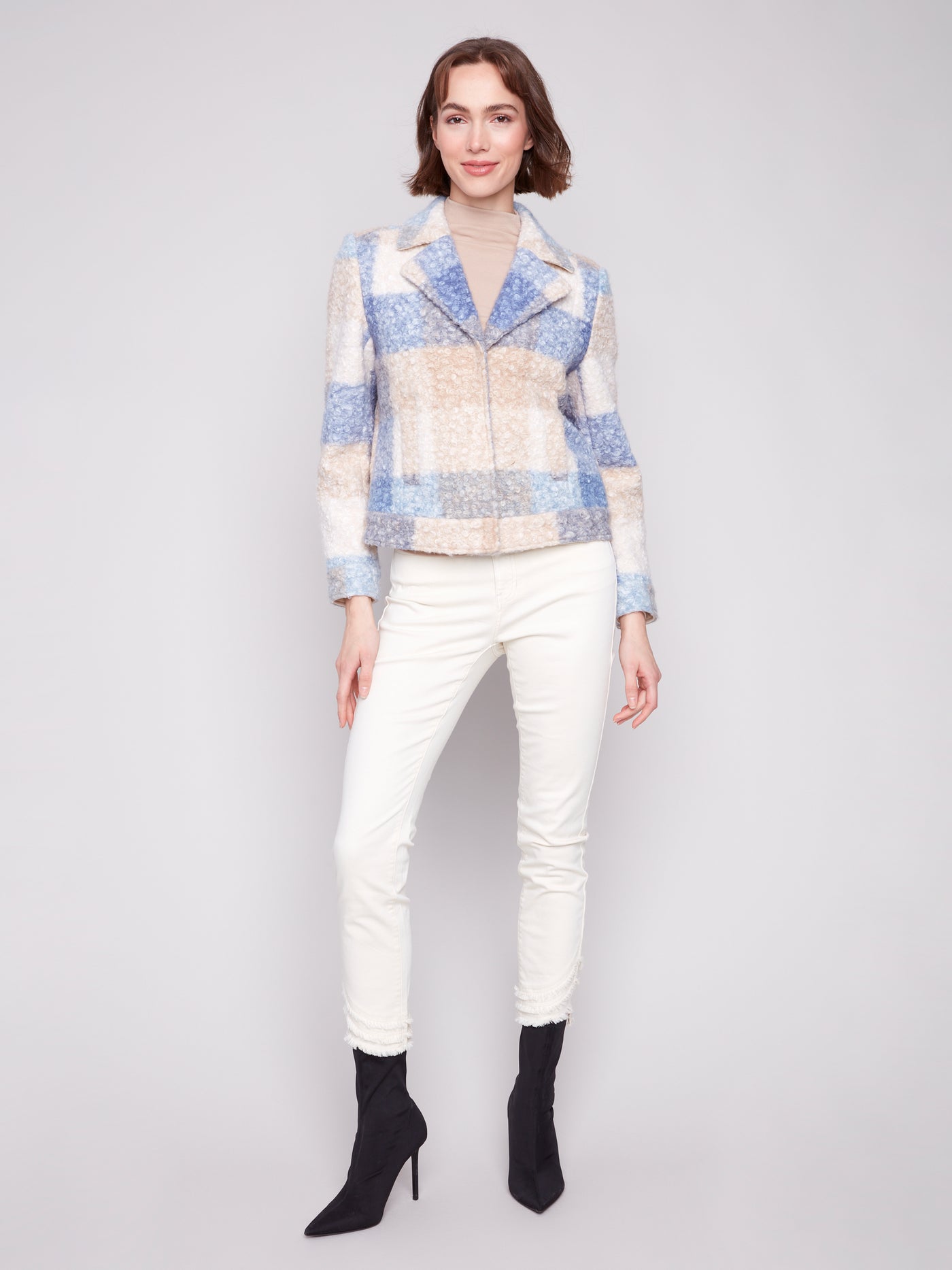 Charlie B Jacket - Boucle Moto - Oxford