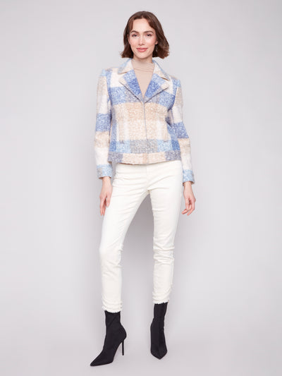 Charlie B Jacket - Boucle Moto - Oxford