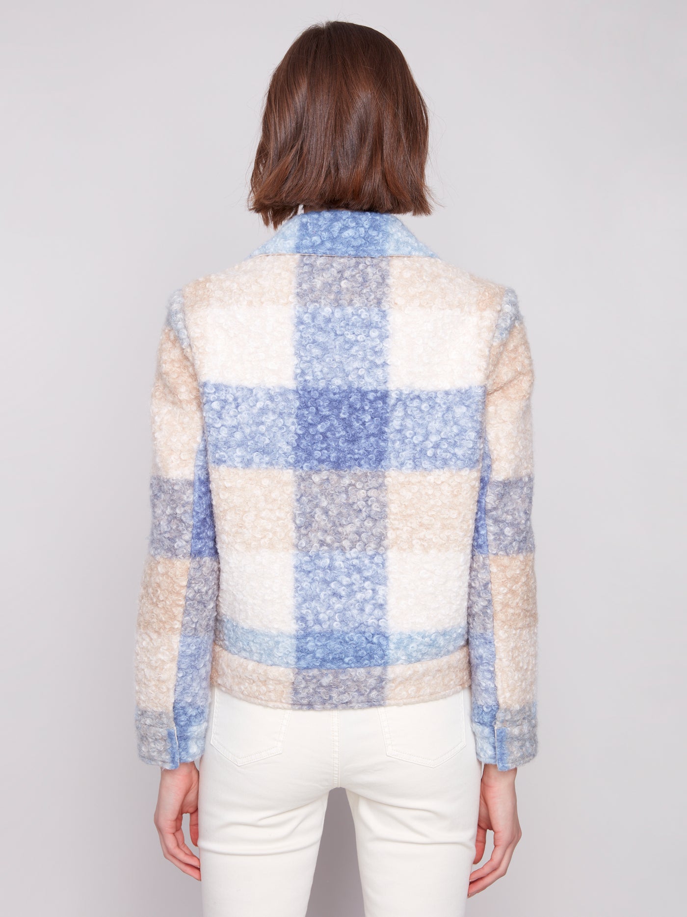Charlie B Jacket - Boucle Moto - Oxford