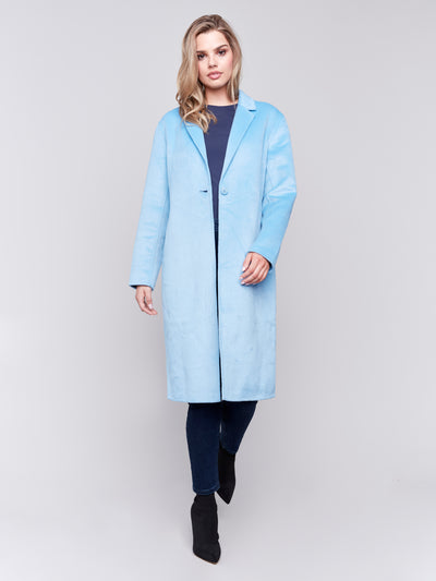 Charlie B Coat - Wool Blend - Frost