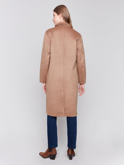 Charlie B Coat - Wool Blend - Truffle