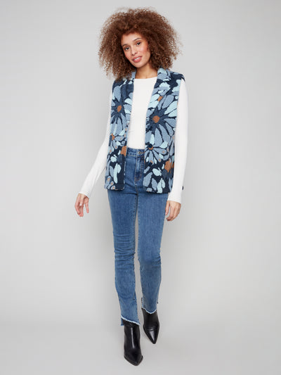 Charlie B Vest - Fleece Sherpa - Oxford