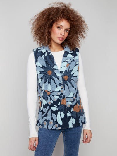 Charlie B Vest - Fleece Sherpa - Oxford