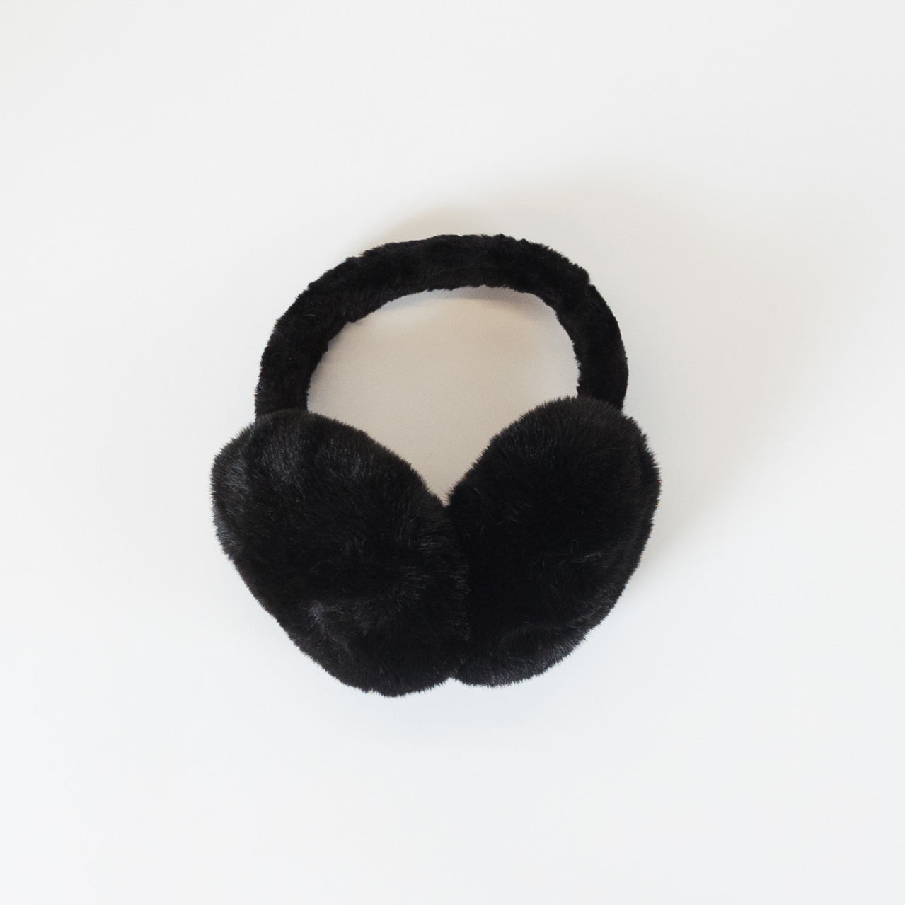 Lyla+Luxe - Fuzzy Ear Muffs - Black