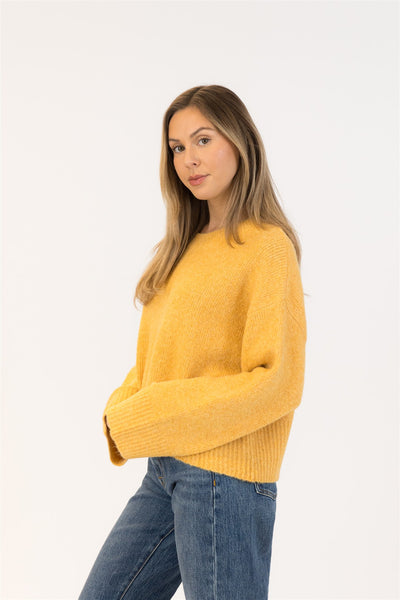 Lyla+Luxe Top - Evaluxe Crew - Gold