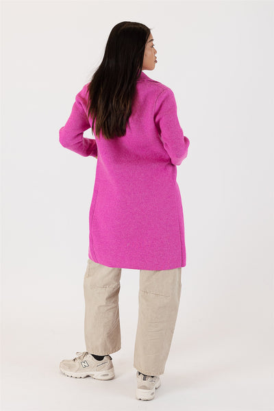 Lyla+Luxe - Sweater Coat - Magenta