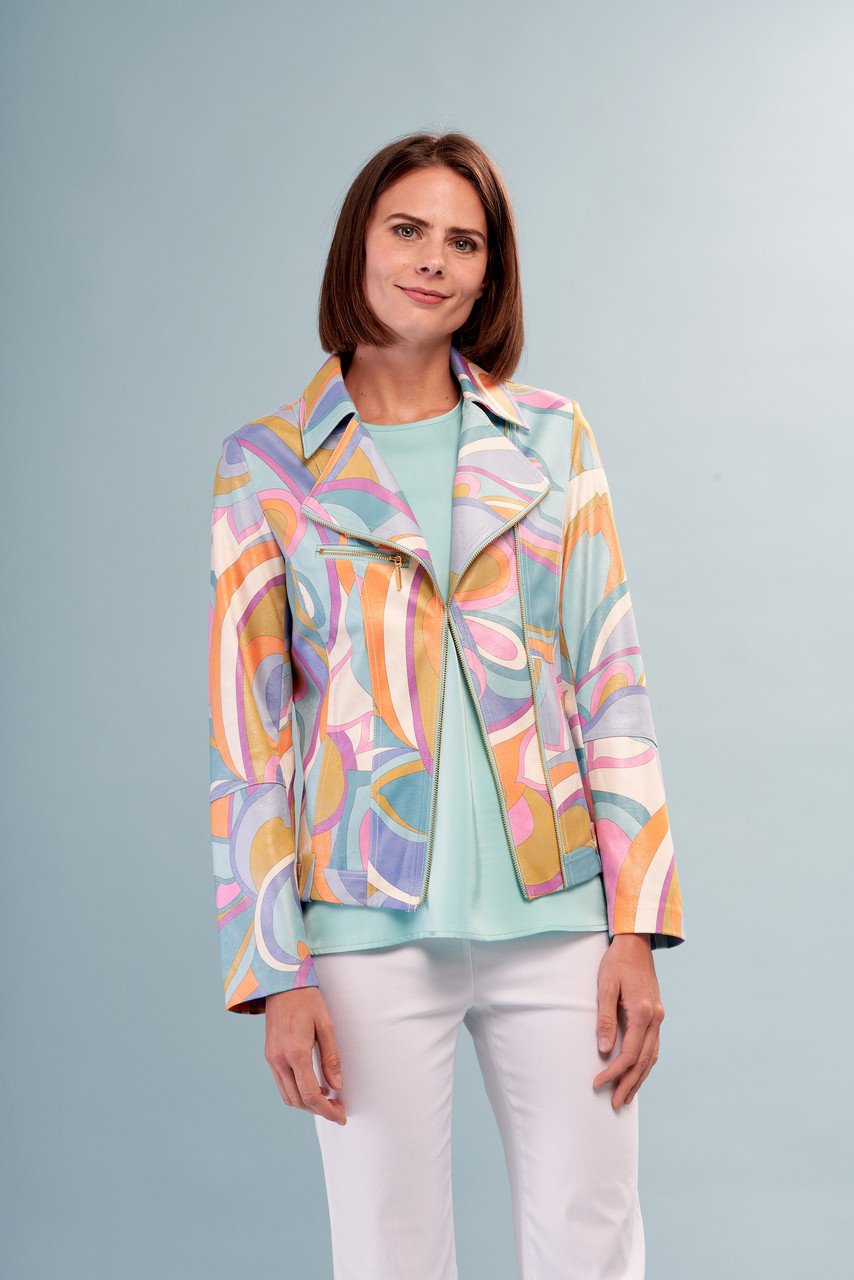 Insight Jacket - Metallic Print - Spring Pucci