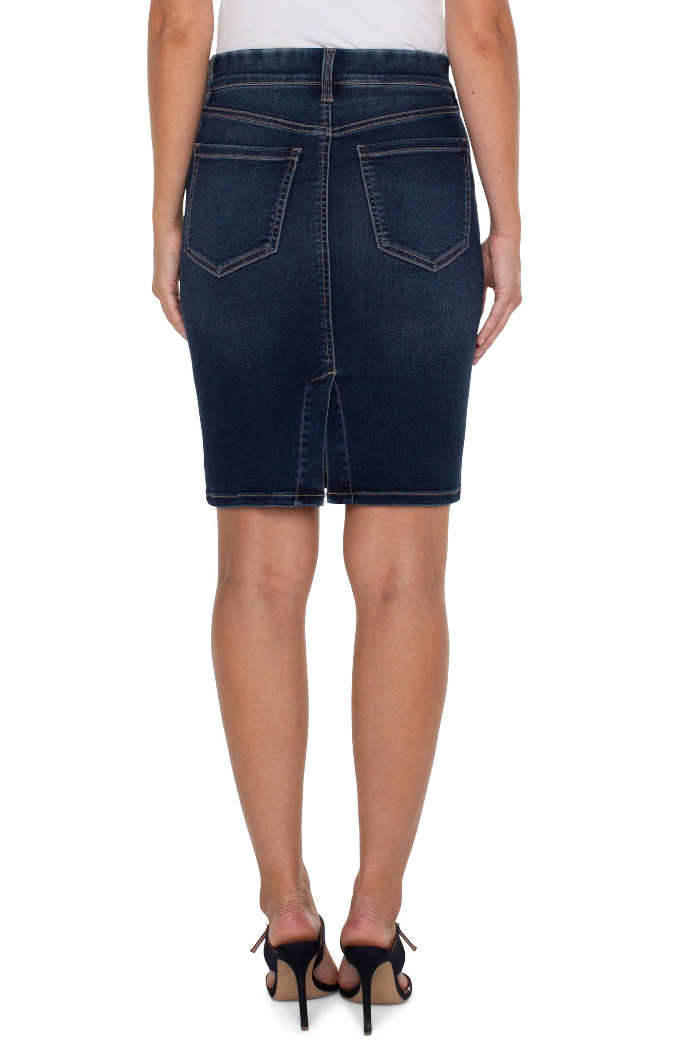 Liverpool Skirt - Forever Fit Denim - San Marcos