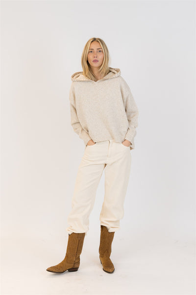 Lyla+Luxe Top - Penny Pullover - Beige /Camel